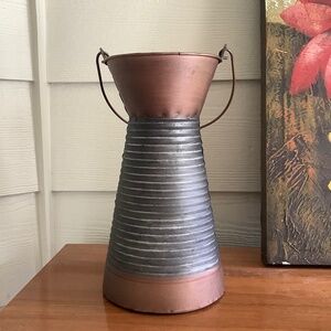Decorative Faux Copper vase Like New